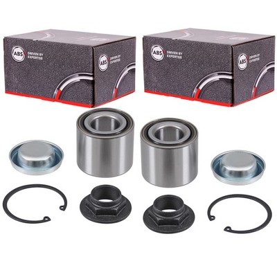 2x A.B.S. RADLAGER-SATZ HINTEN passend für CITROËN BERLINGO C4 DS4 DS5 DS DS PEU