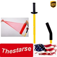Hand-Held Pallet Wrap Dispenser Lightweight Plastic Stretch Film Shrink Holder