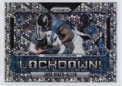 2024 Panini Prizm Lockdown! No Huddle Prizm Josh Hines-Allen #14 04qn