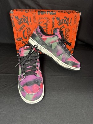 Nike Dunk Low Retro PRM Graffiti Pack  Pink  - Men s Size 12 DM0109-002 EUC