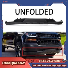 Front Bumper Valance For Silverado 1500 2016 2017-2019 W/O Tow Hooks Skid Plate