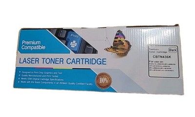 PREMIUM COMPATIBLE LASER TONER Cartridge CBTN436K Black Brother Compatible READ