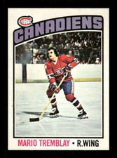 1976-77 O-Pee-Chee  #97 Mario Tremblay NMMT or better, centered, high grade  TZ1