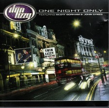 Thin Lizzy - Live One Night Only CD feat Scott Gorham & John Sykes