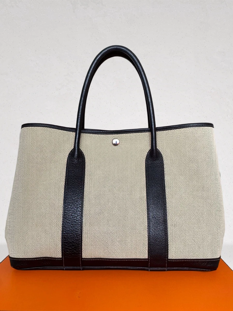 HERMÈS Garden Party Canvas Bags & Handbags for Women for sale | eBay