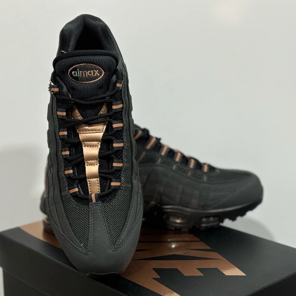 Nike Air Max 95 OG Retro 'Black Copper' comfortable Men's Shoes - Image 2 of 4