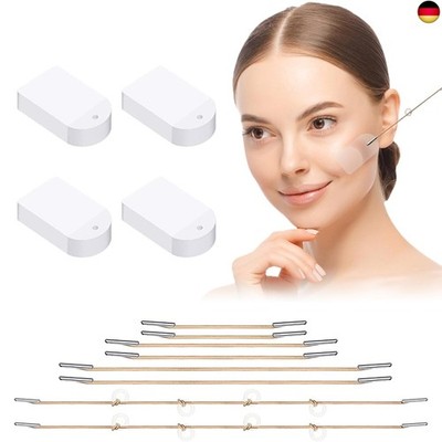 Scettar Face Lifting Tape,80 Stück Face Tape,Facelifting Tape Unsichtbare 