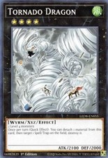 YuGiOh Tornado Dragon LED8-EN055 Common Englisch Good 1st
