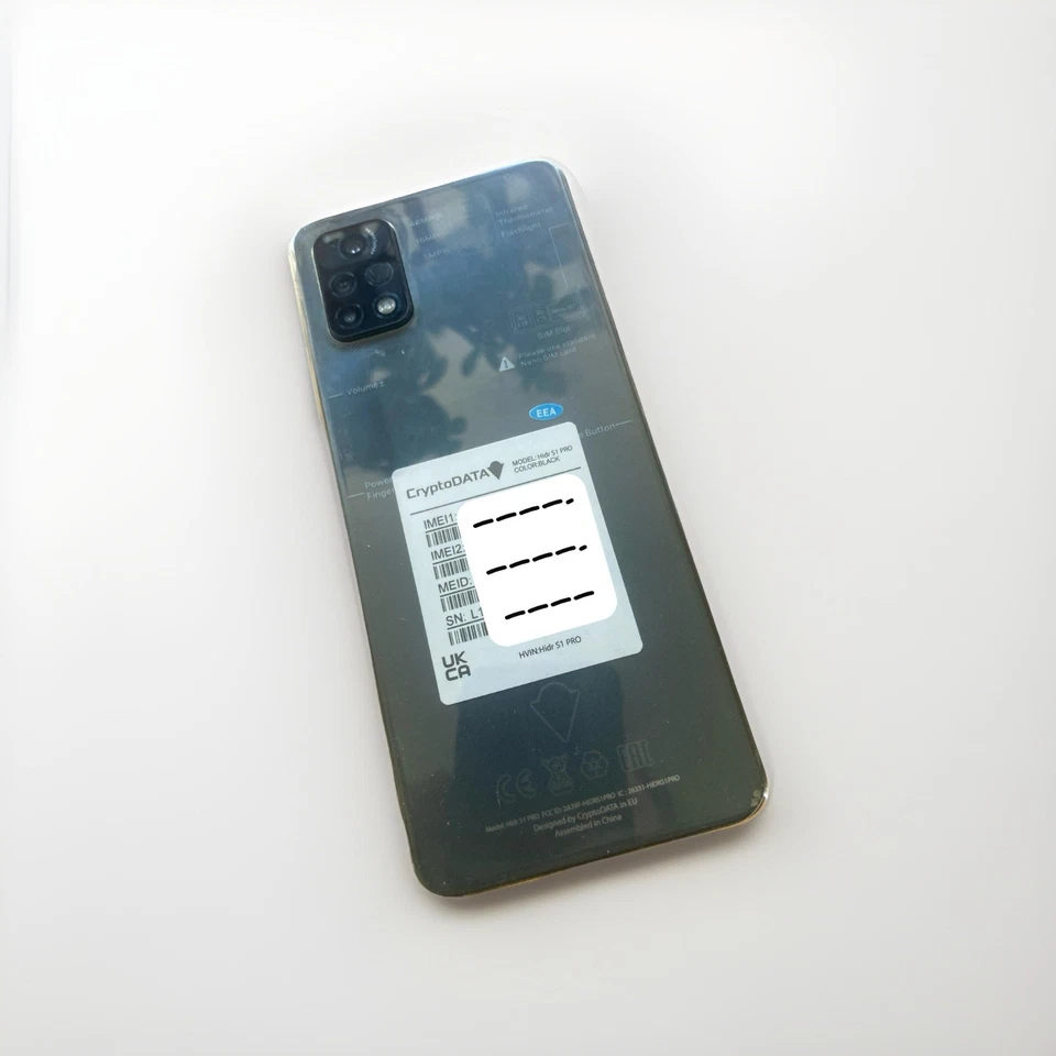 CryptoData HIDR S1 Pro Blockchain Privacy & Secured Crypto Phone & Wallet - Bild 3 von 4