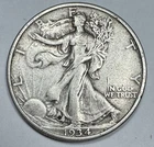 1934 Walking Liberty 50c Silver Half Dollar