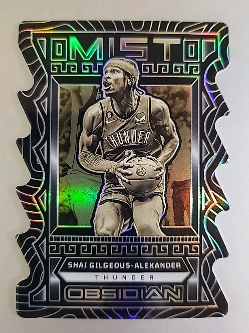 2022-23 Panini Obsidian Shai Gilgeous-Alexander Mist Die-Cut SSP OKC Thunder 🏆