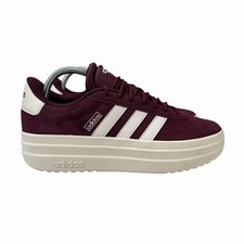 Adidas VL Court Bold Maroon Off White Shoes IH0366 Women's Size's 7.5 - 10