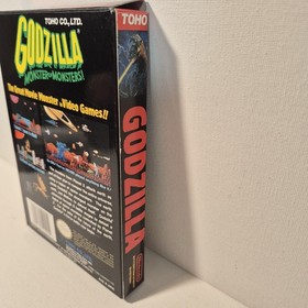 Godzilla: Monster of Monsters! for the Nintendo (NES) Complete in Box (CIB)