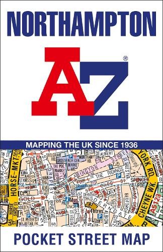 Northampton A-Z Pocket Street Map, Non-Fiction, Map, A-Z Maps - Image 6