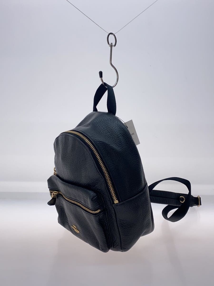 COACH MINI CHARLIE LEATHER BACKPACK Black Used | eBay