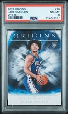 2024 PANINI ORIGINS WHITE #78 JARED MCCAIN 34/60 PSA 8