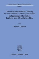 Die Verfassungsrechtliche Stellung Der Nichtehelichen Lebensgemeinschaft Im Span