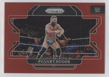 2022 Panini Prizm WWE Red Prizm 81/299 Robert Roode #30 0b3