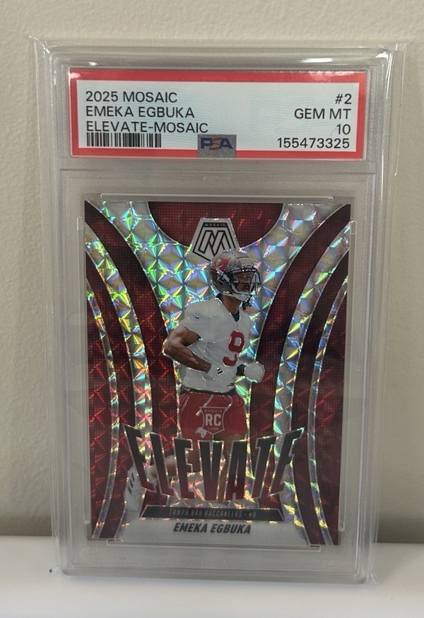 Emeka Egbuka Panini Mosaic Elevate #2 Base