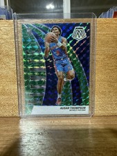 AUSAR THOMPSON 2023-24 MOSAIC ELEVATE ROOKIE GREEN PRIZM PISTONS RC  