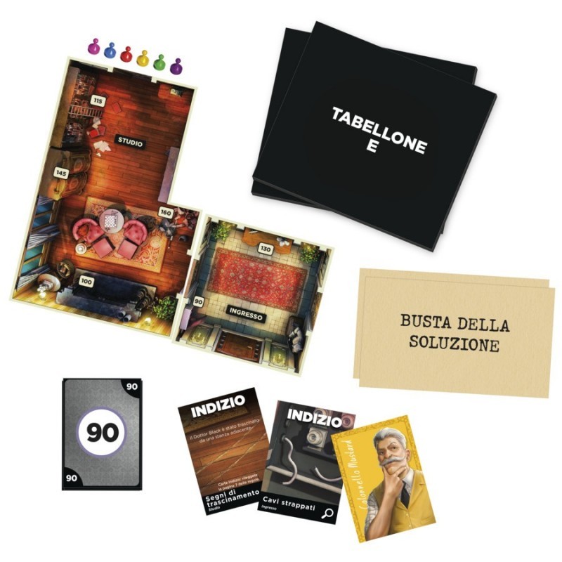 Hasbro Cluedo Tradimento Al Maniero Tudor | Gioco Da Tavolo Detective Escape Game | Da 1 A 6 Giocatori | 10+ Anni - 3