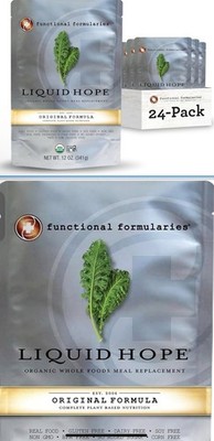 FUNCTIONAL FORMULARIES Liquid Hope Organic Tube Feed Formula 23g Protein 24 Pack