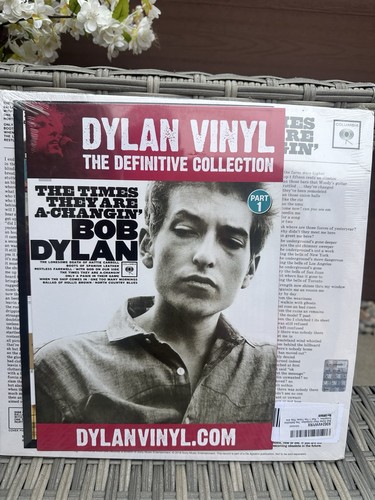 Bob Dylan 'Times They Are A-Changin' LP Vinyl Record - Picture 2 of 3