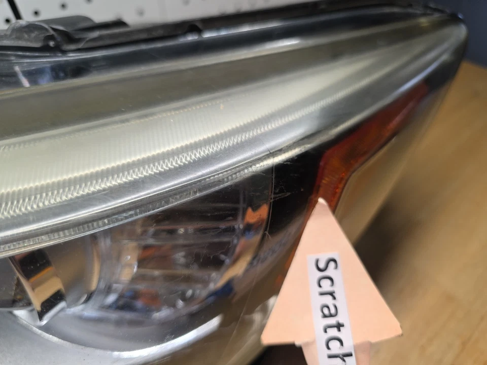 Левая светодиодная фара для водителя подходит для 2014–2017 INFINITI Q50 от оригинального производителя No169E - Изображение 4 из 4