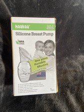 Haakaa MHK002 Original Silicone Breastfeeding Manual Breast Milk Pump, 4oz
