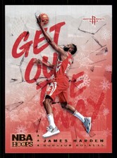 2018-19 NBA Hoops Winter Get Out the Way #gow-2 James Harden Houston Rockets