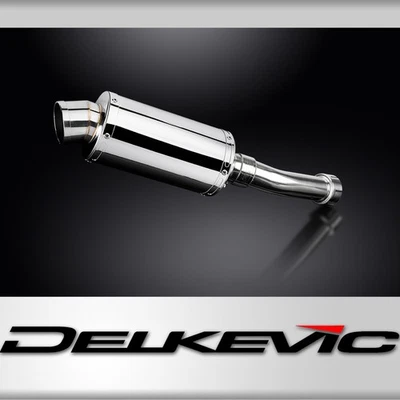 BMW R1250GS 2019-2023 Echappement KIT-Silencieux 225mm Ovale Inox - Photo 1/4
