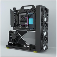 Innovative Motherboard Case Rack for DIY Enthusiasts