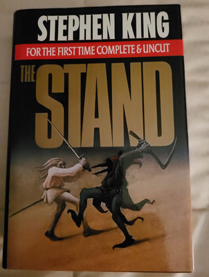Stephen King The Stand Complete & Uncut 1990 Hardcover Doubleday DJ Inscribed