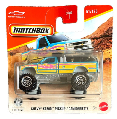 Matchbox Chevy K1500 Pickup Truck 51/125 2026 1:70 Modellauto Spielzeug USA OVP