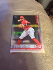 2019 Topps 374 Alex Blandino Rainbow Foil Cincinnati Reds Baseball Card