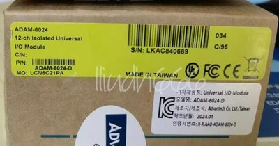 1PC New ADVANTECH ADAM-6024 ADAM-6024-D data acquisition module