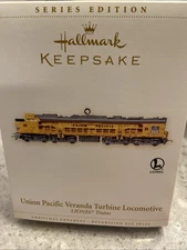 Hallmark Keepsake Ornament 2006 Lionel Union Pacific Veranda Turbine Locomotive!