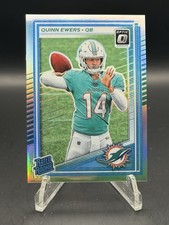 2025 Panini Donruss Optic Quinn Ewers #213 Rated Rookie RC Silver Holo Prizm