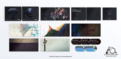 Sword Art Online 10th Anniversary BOX Limited Edition 12 Blu-ray+8 CD Japan