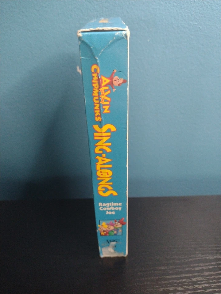 Alvin and the Chipmunks Sing-Alongs Ragtime Cowboy Joe VHS 1993 - Image 4 of 4