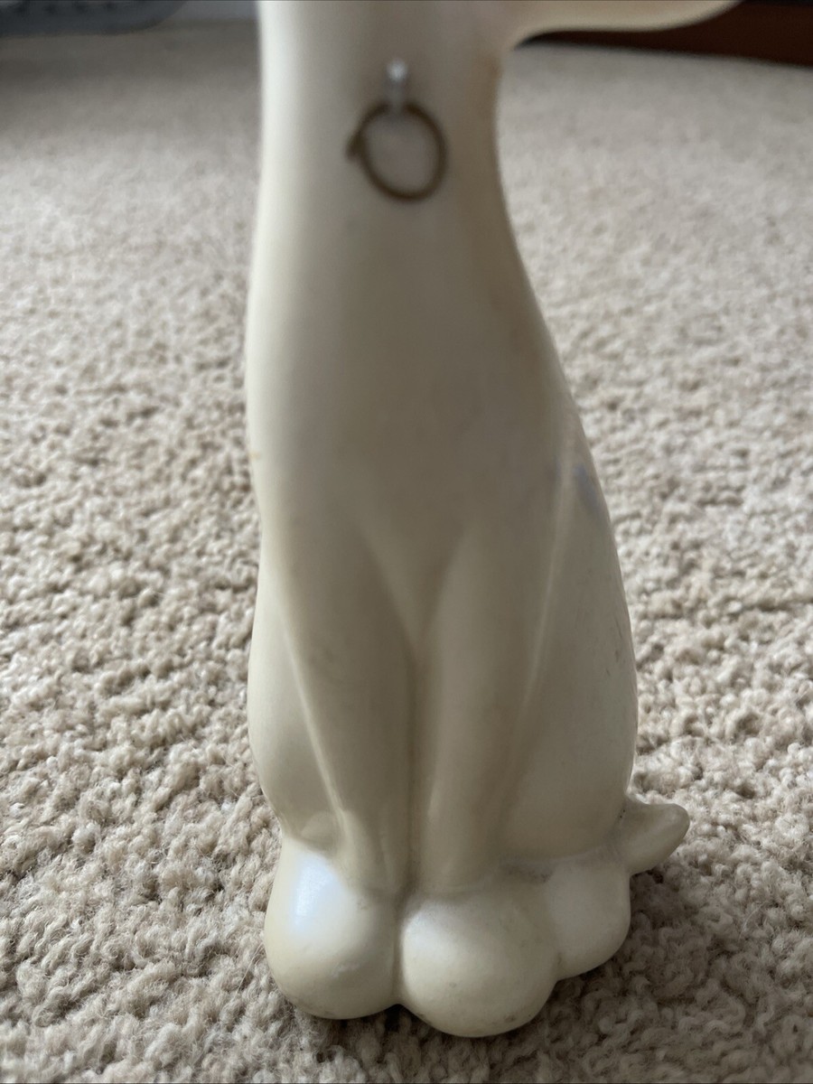 Rare Vintage Japan Pearly Eyelashes Ceramic Kitty Cat 8.5” | eBay