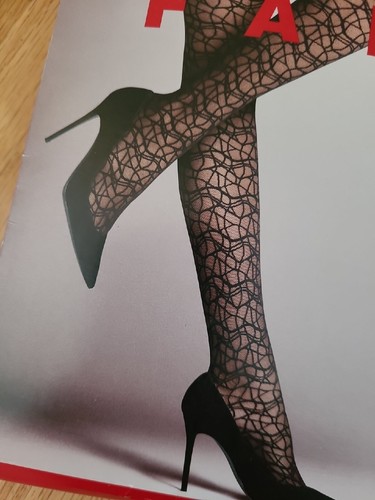 FALKE 41279 Fashion Tights 40 Den Black Size S - Picture 8 of 9
