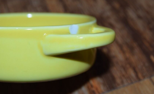 6 Cuisine Actuelle Yellow French Ramekin Stoneware Lidded 8.5cm Le Creuset style - Picture 6 of 12