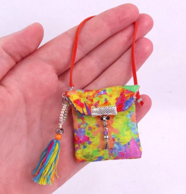 Barbie Blythe fashion doll sized toy Handbag Bag Accessory Troll Handmade OOAK