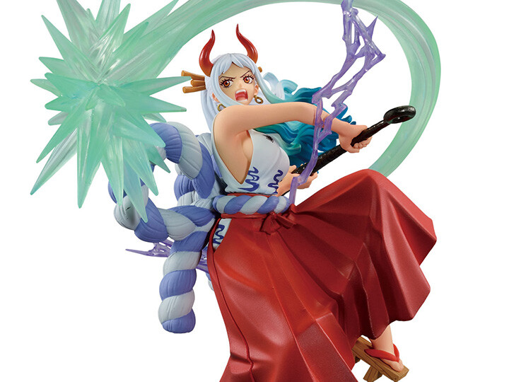 ONE PIECE Dioramatic フィギュアセット Banpresto One Piece Dioramatic Yamato (The Brush) Statue 7.5