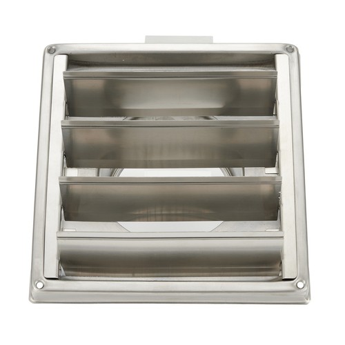 100MM Stainless-Steel Exterior Wall Ventilation Cap Movable Square Air Outlet - Bild 10 von 24