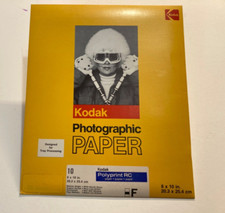 NEW vintage 25 Pack Kodak Photographic Paper Polyfiber F 8 x 10