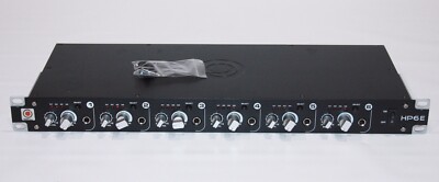 SM PRO AUDIO HP6E 6 channel headphone amp ONLY! Tested Free Ship!
