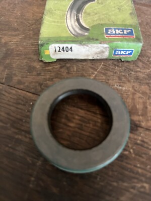 SKF 12404 Grease Seals - General Purpose Rubber, No Spring, Wiper Seal, -40°F To 250°F