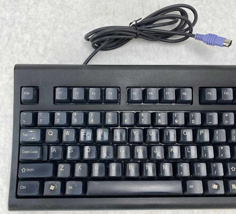 Lot( 2 ) WYSE KB-3923 PS/2 Clacky Keys No Frills Keyboard Grade B - Image 2 of 4